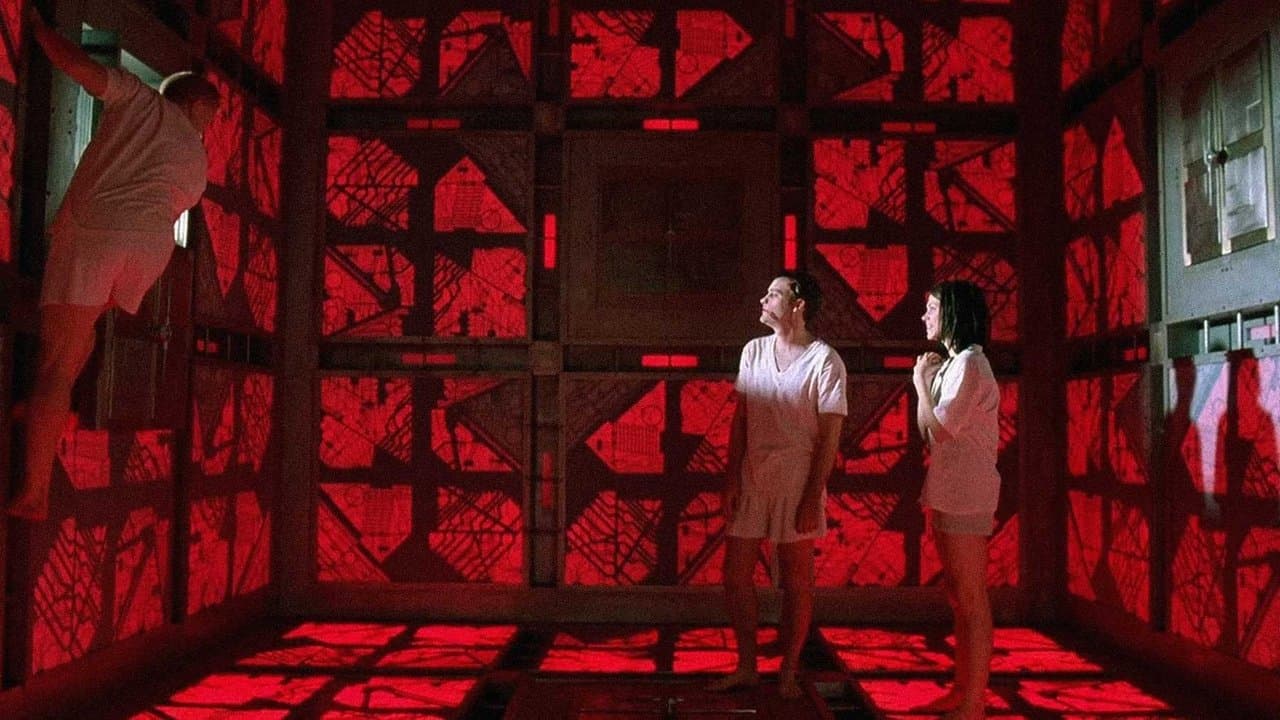 Cube cinematic backdrop