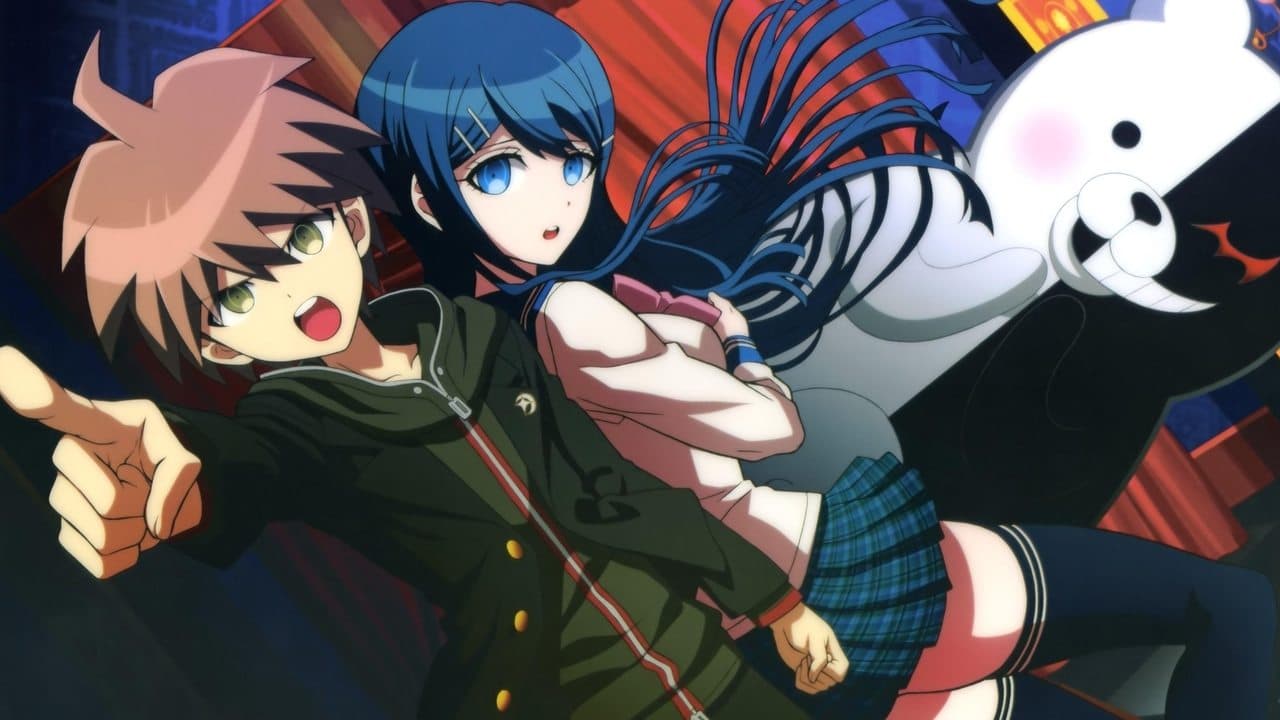 Danganronpa cinematic backdrop
